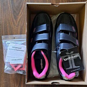 Tommaso Pista 100 size 7.5 women's cycling shoes